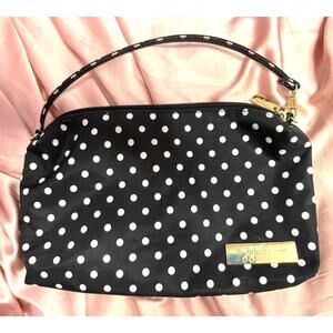 Jujube be quick polka dot wristlet — one size — black/white